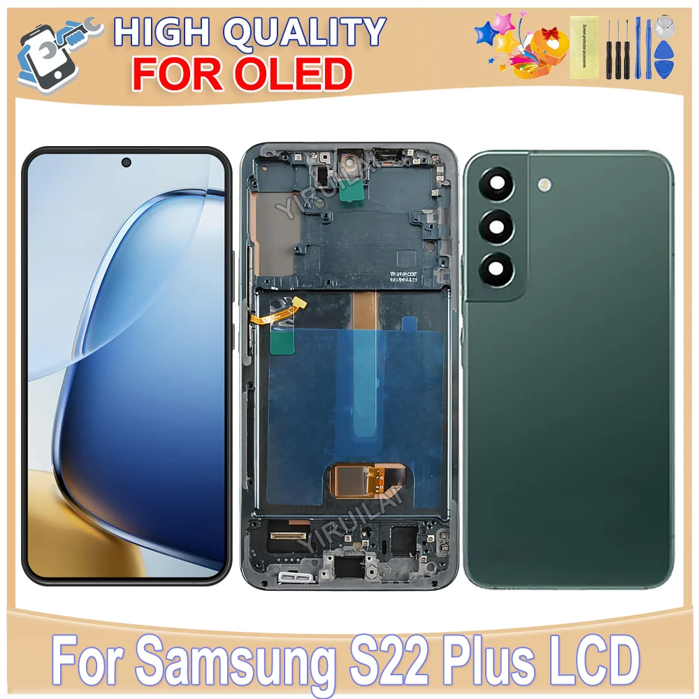 

OLED For Samsung Galaxy S22 Plus LCD Display Touch Screen Digitizer Assembly For Samsung SM-S906U S906E S906BN Replacement