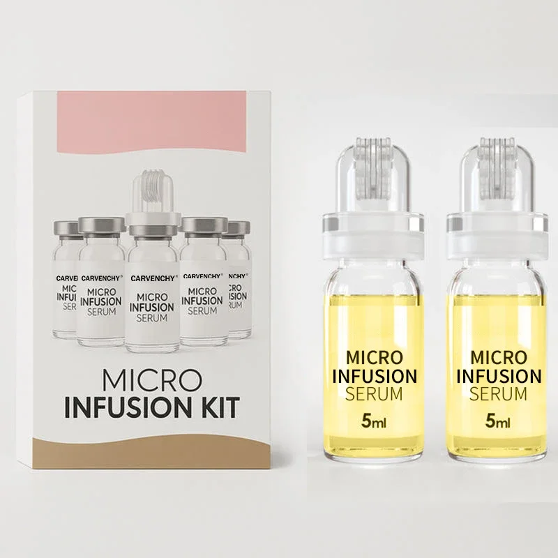 carvenchy-マイクロ注入キット-6本入り（各5ml）コラーゲン・ヒアルロン酸配合美容液。アンチエイジング、肌の引き締め、保湿、毛穴の引き締め効果。