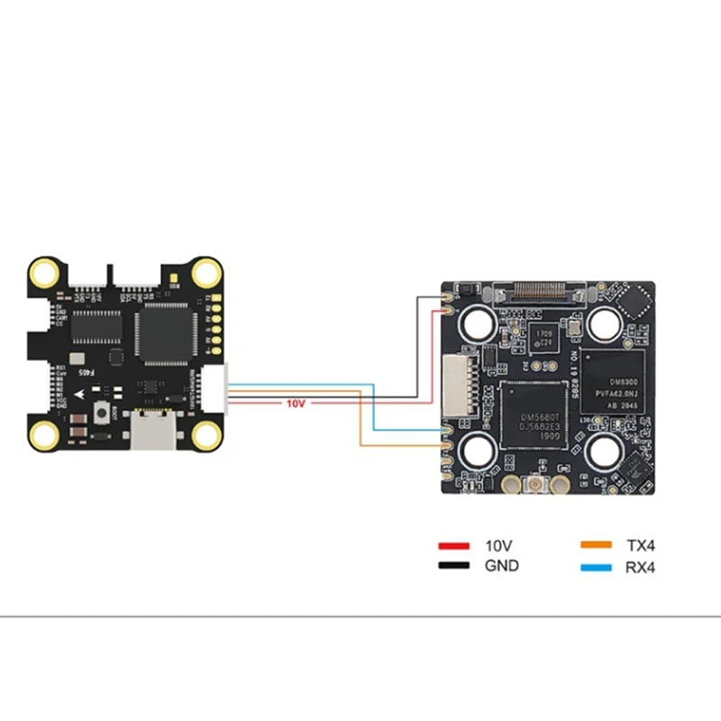 F405 V2 FC Reaper 55A ESC 8S Stack Video Switcher Servo Barometer For RC FPV Racing Drone