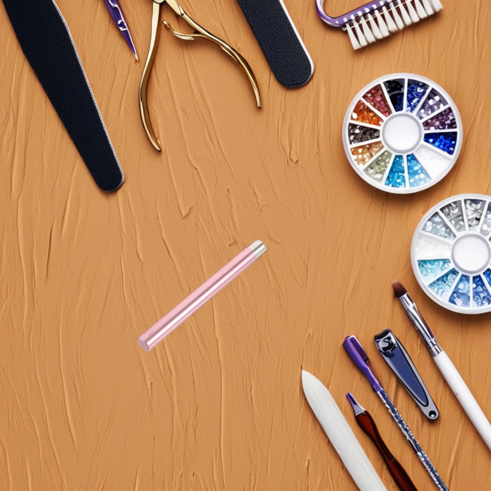 Rosa Cat Eye Nagel Magnet Werkzeug Gel Magnet Stick für Salon Heimgebrauch Magnetische Nagellack Zauberstab 3D Design Nägel Kunst Zubehör