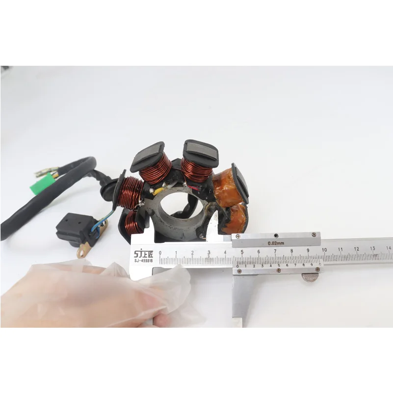 GY6 50 Magneto Coil 8 Poles Coils 50cc Ignition Stator For Moped Scooter Sunl Roketa Vespa ATV Quad Go Kart Buggy Parts