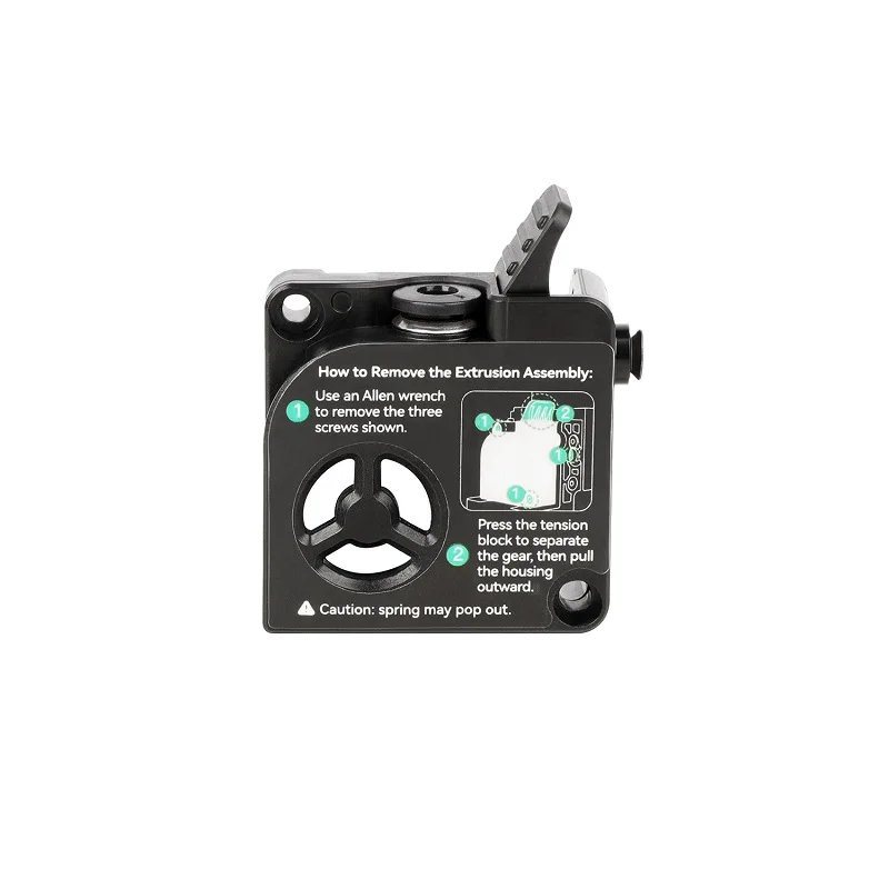 

The brand-new for Creality 3D K2 Plus extrusion front shell kit