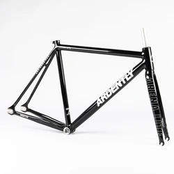 Ardently Arena Lite Frameset 700C Aluminum Fixed Gear Frame & Fork Track Fixie Bike 50CM 52.5CM 55CM Single Speed Bicycle Parts