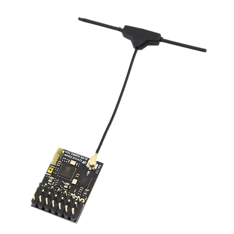 

ELRS 2.4G Receiver PWM 7CH FPV Receiver With T Type Antenna For RC FPV Long Range Racing Drone Quadcopter