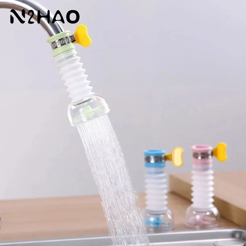 Universal 360 Rotation Faucet Bubbler Swivel Water Saving Economizer Head Shower Kitchen Faucet Nozzle Adapter Sink Accessories
