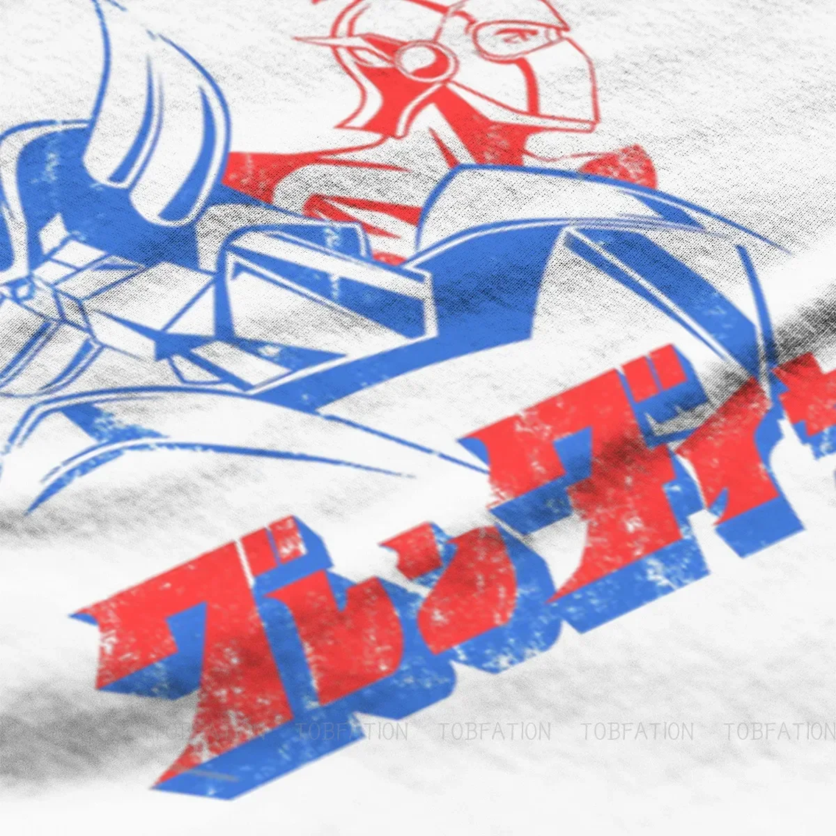 تي شيرت قطني برقبة دائرية للرجال Goldrake Grendizer ، 123 ب ، كلاسيكي ، هاراجوكو ، قوطي ، قمم ملابس الشارع ، كبير