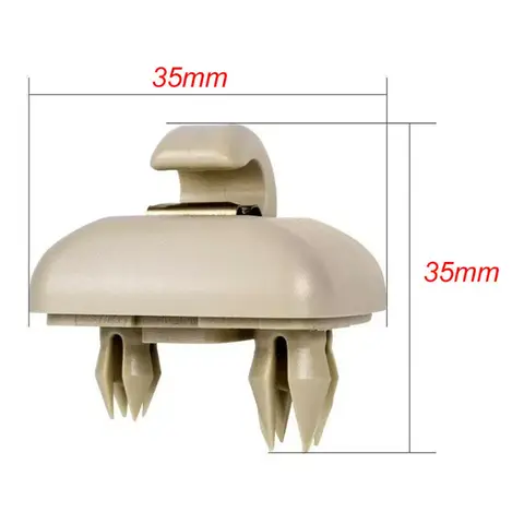 아우디 A1 A3 A4 A5 Q3 Q5용 자동차 선바이저 클립 후크 브래킷 행거 교체품 선바이저 클립 홀더 후크 자동차 액세서리