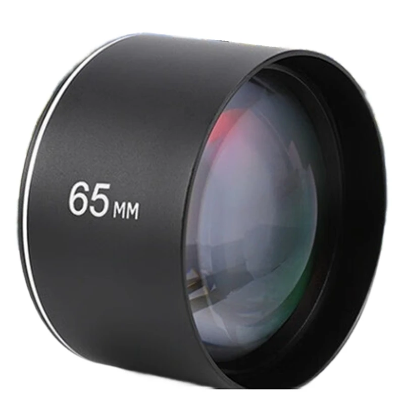 

65 мм портретный телеконвертер, объектив для телефона, полноэкранный искажений, бесплатный портретный телеконвертер, линза, портретная линза
