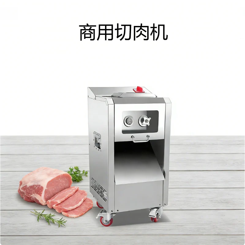 

High Quality Meat Cutter Automatic CNC Single Cut Mutton Roll Machine Electric Beef Roll Cutting Machine Kitchen Tools