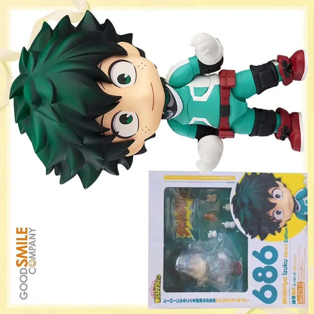 

100%Original Genuine Good Smile Company Midoriya Izuku Nendoroid(#686)Anime Figure Action Model Decoration Character Collection