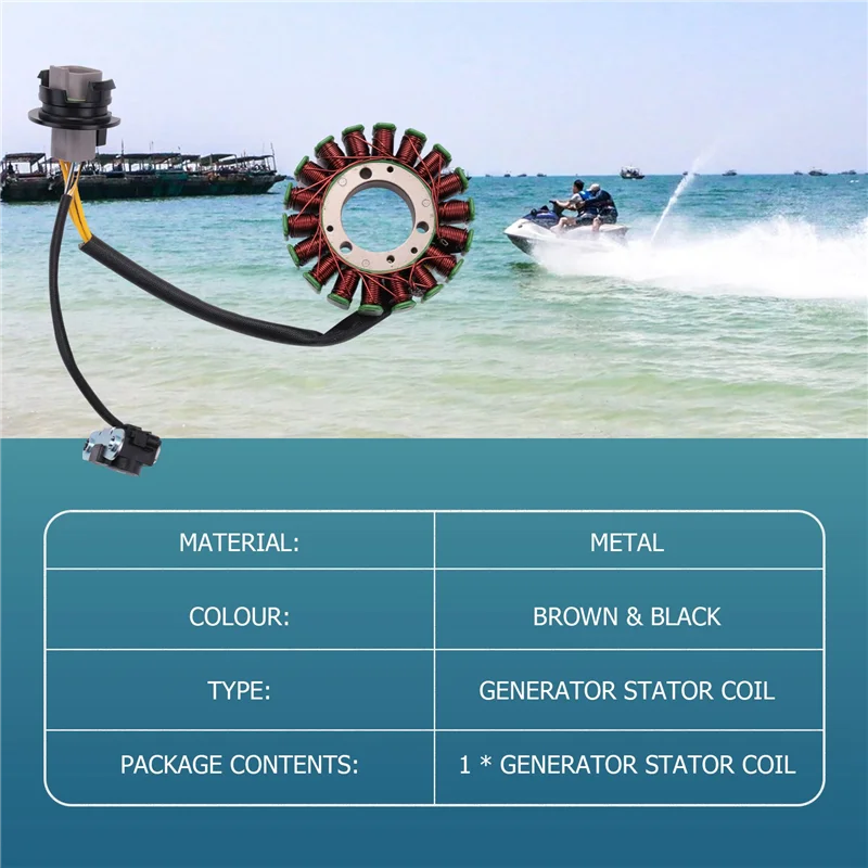 

Stator Magneto Coil For Seadoo 800 951 GTX GSX SPX RX XP 95-03 290886588 420886588