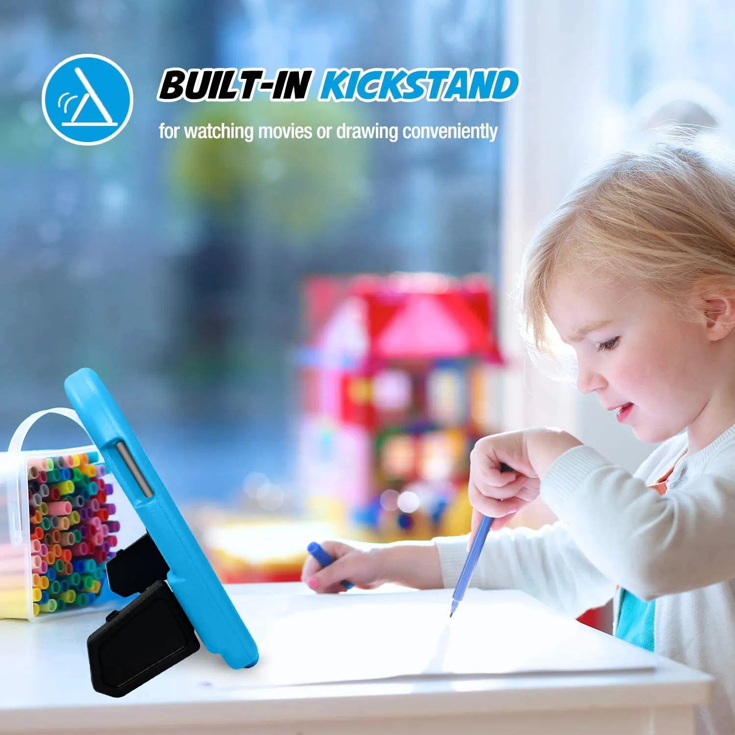 حافظة لهاتف لينوفو تاب M10 FHD PLUS TB-X606F M8 FHD 2nd M10 HD 2nd M10 10.1 "M8/10 HD اللوحي غير سامة إيفا غطاء حماية للأطفال #6