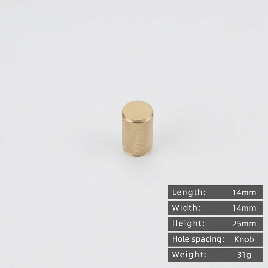 KEDLO Massief messing knoopgreep 500mm lange handgreep keukenkast Europese stijl licht luxe geborsteld messing gouden handgreep - afbeelding 1