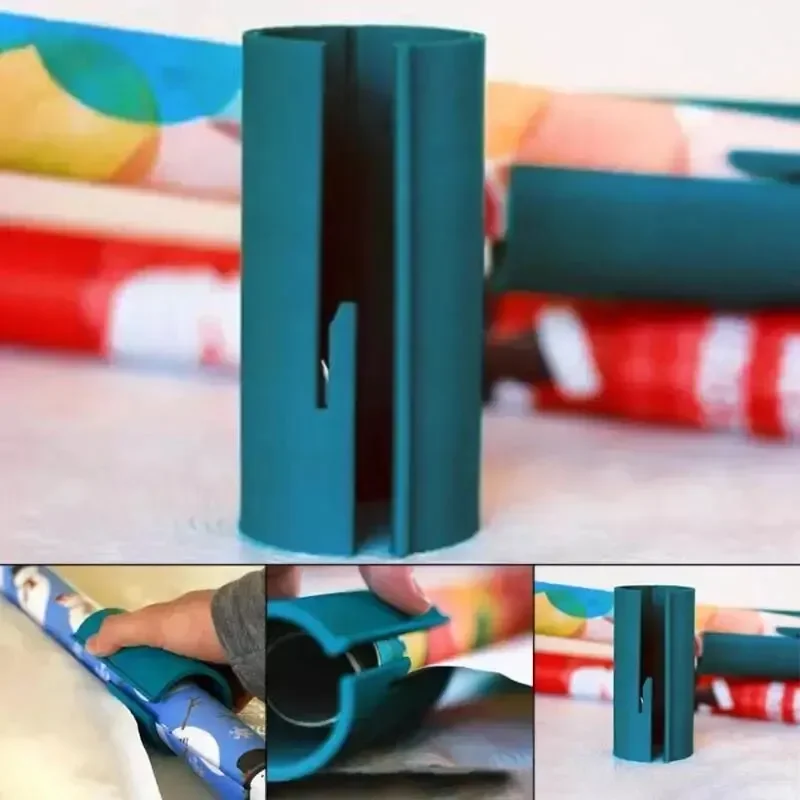 1pc Mini Portable Christmas Wrapping Paper Cutter Cutting Knife Wrapping Paper Cutter