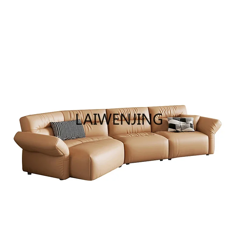 

LYN first floor Napa real cowhide corner sticker floor living room sofa household size apartment