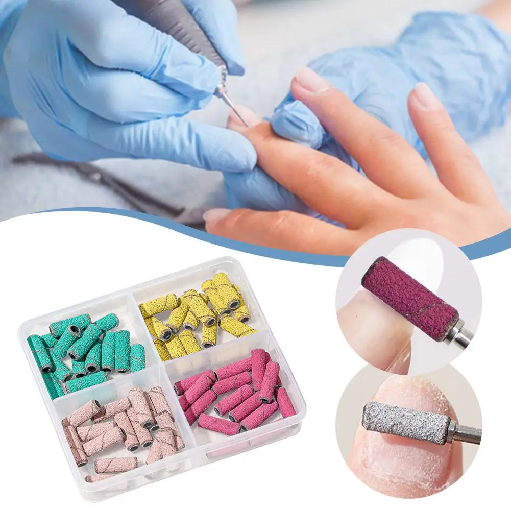 3mm Professional Small Nail Sanding Bands For Nail Drill Nail File For Acrylic Nails Gel Manicures And Pedicure Accessories A0P1