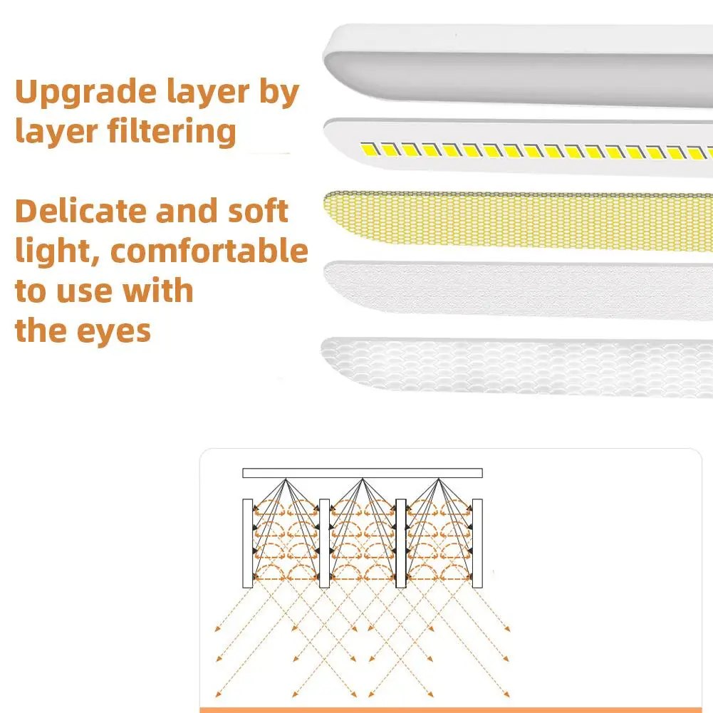 Lámpara Led de mesa con USB enchufable, luz nocturna de aprendizaje, protección ocular flexible, soporte para bolígrafo multifunción, novedad