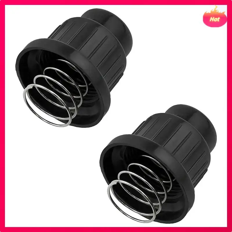 AD-2Pcs AA زر الشاعل التبديل الشاعل غطاء أزرار و الربيع الشاعل غطاء أزرار استبدال الشواية