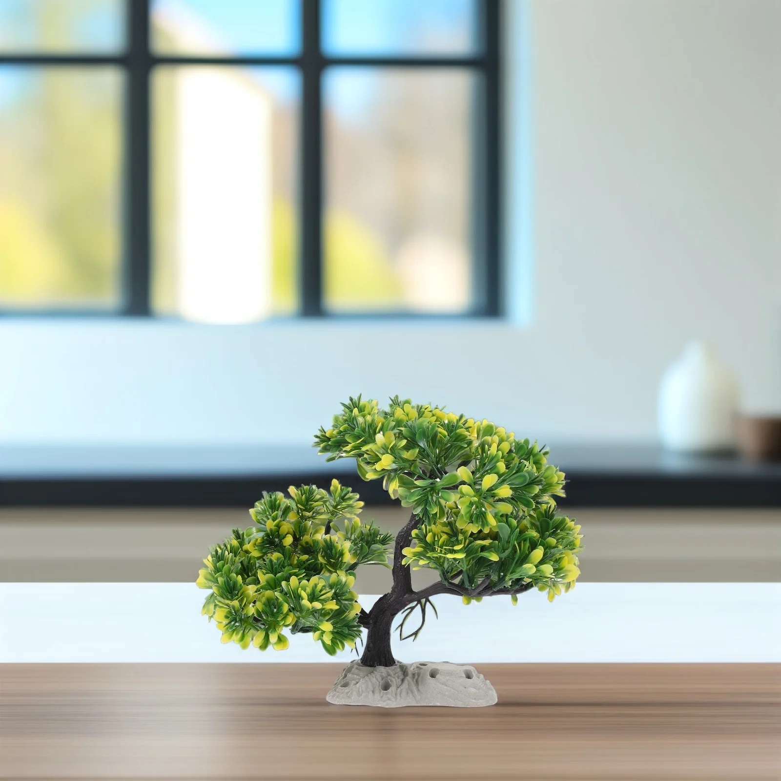 

Simulated Pine Tree Fish Tank Decor Realistic Fake Plant Aquarium Accessories Large Durable Safe Plastic Underwater Landscape