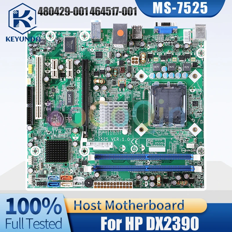 

MS-7525 For HP DX2390 Desktop Host Board 480429-001 464517-001 Computer Motherboard Full Tested