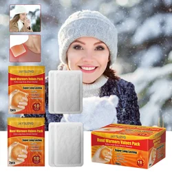 2/20pcs Disposable Hand Warmer Self-Adhesive Heat Disposable Warmer Pack Safe Cold-proof Warming Travel Camping Hiking Skiing