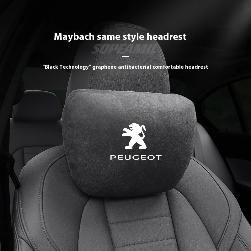 

Car Seat Headrest Backrest Peugeot GT 106 107 108 206 207 208 301 307 308 406 407 408 508 601 607 2008 3008 4008 5008 RCZ Rifter