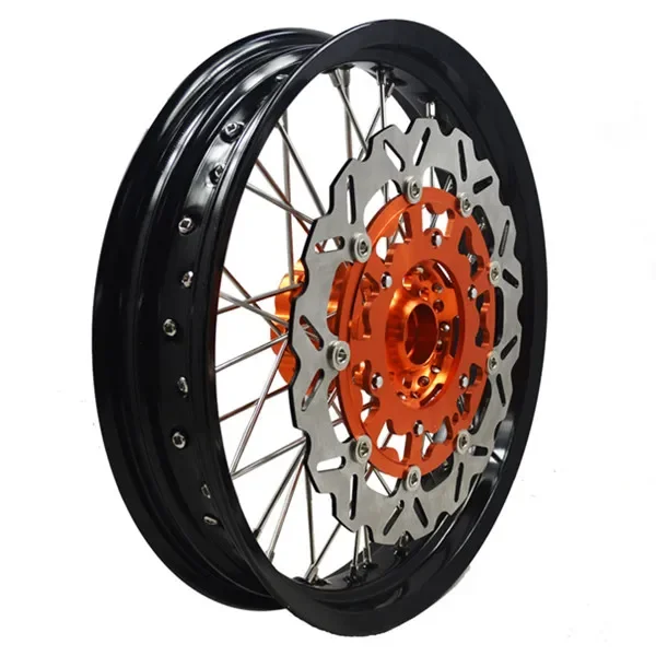 Motorcycle 3.5/4.5 Cush Wheels Compatible EXC SXF SMR 2003-2022 Enduro Racing Supermoto Rims Set