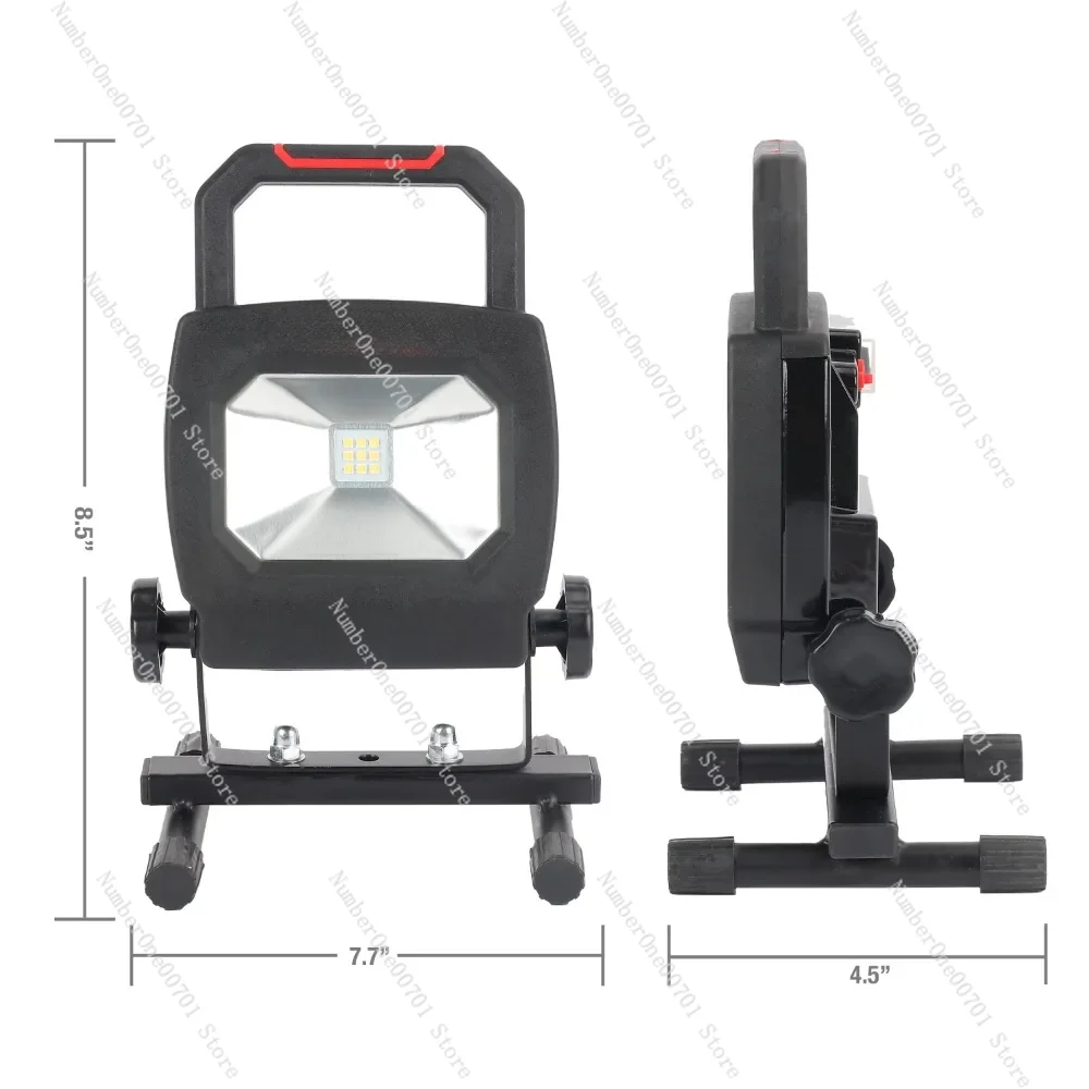 New  For For 1000-Lumen Battery Powered Rechargeable LED Portable Work Light,  Black