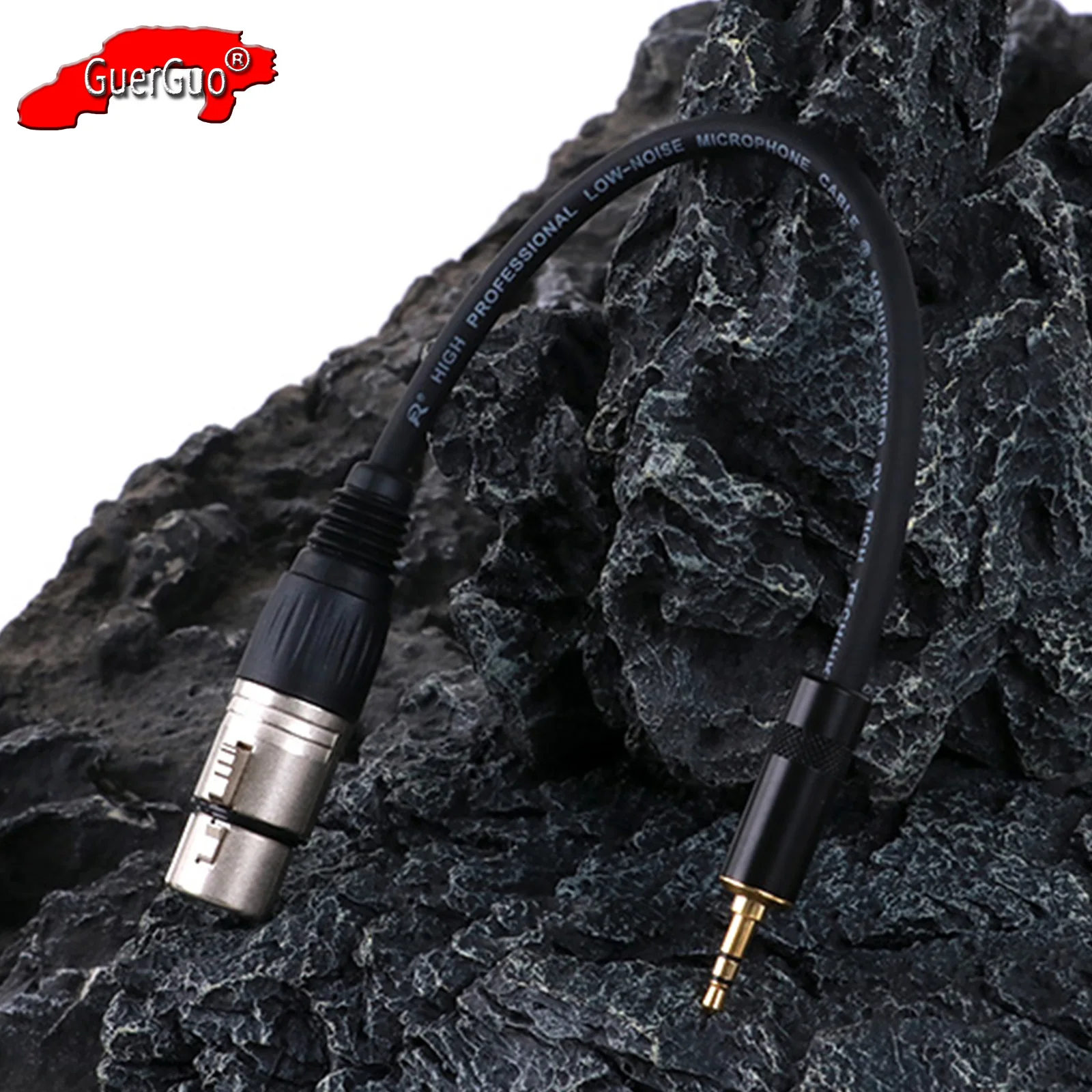 

3.5mm to XLR Microphone Audio Cable,3Pin XLR Female to 1/8 inch MIC Cord for Camcorders,DSLR Cameras,Computer Recording Device