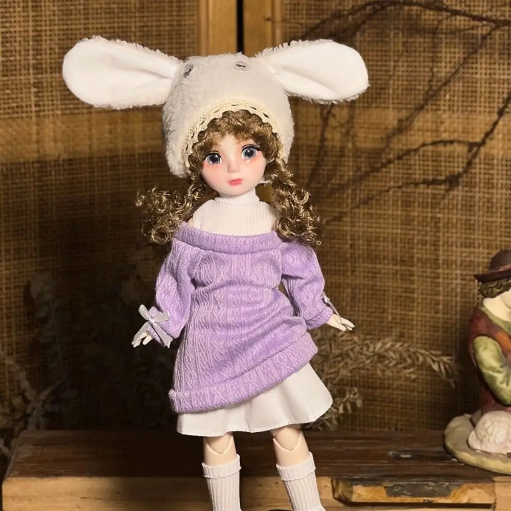 

1 Set 1/6 SD 30cm Bjd Doll with Clothes Long Hair with Wig Make Up Princess Dress Up BJD Dolls Ball Jointed Elegant