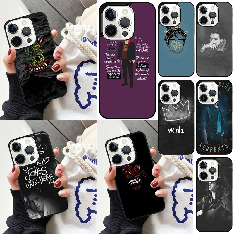 American TV Riverdale Jughead Jones phone Case Cover For iPhone 16 15 14 Plus X XR XS for apple 16 11 12 13 mini Pro Max