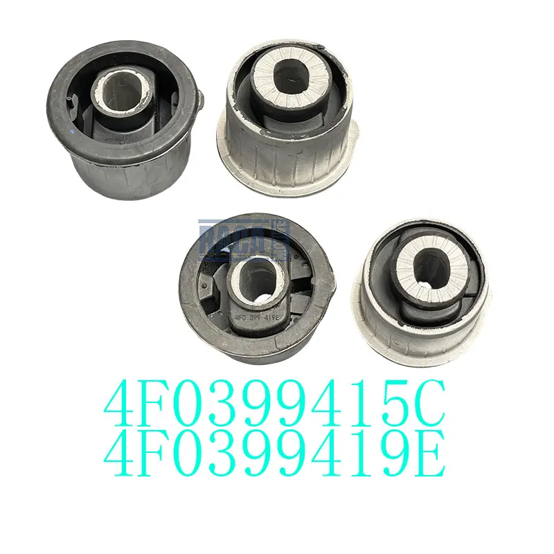 

Front Rear Axle Beam Subframe bushing Set For Audi A6 Allroad 4FH Avant 4F5 4F2 C6 S6 RS6 4F0399415C 4F0399419E