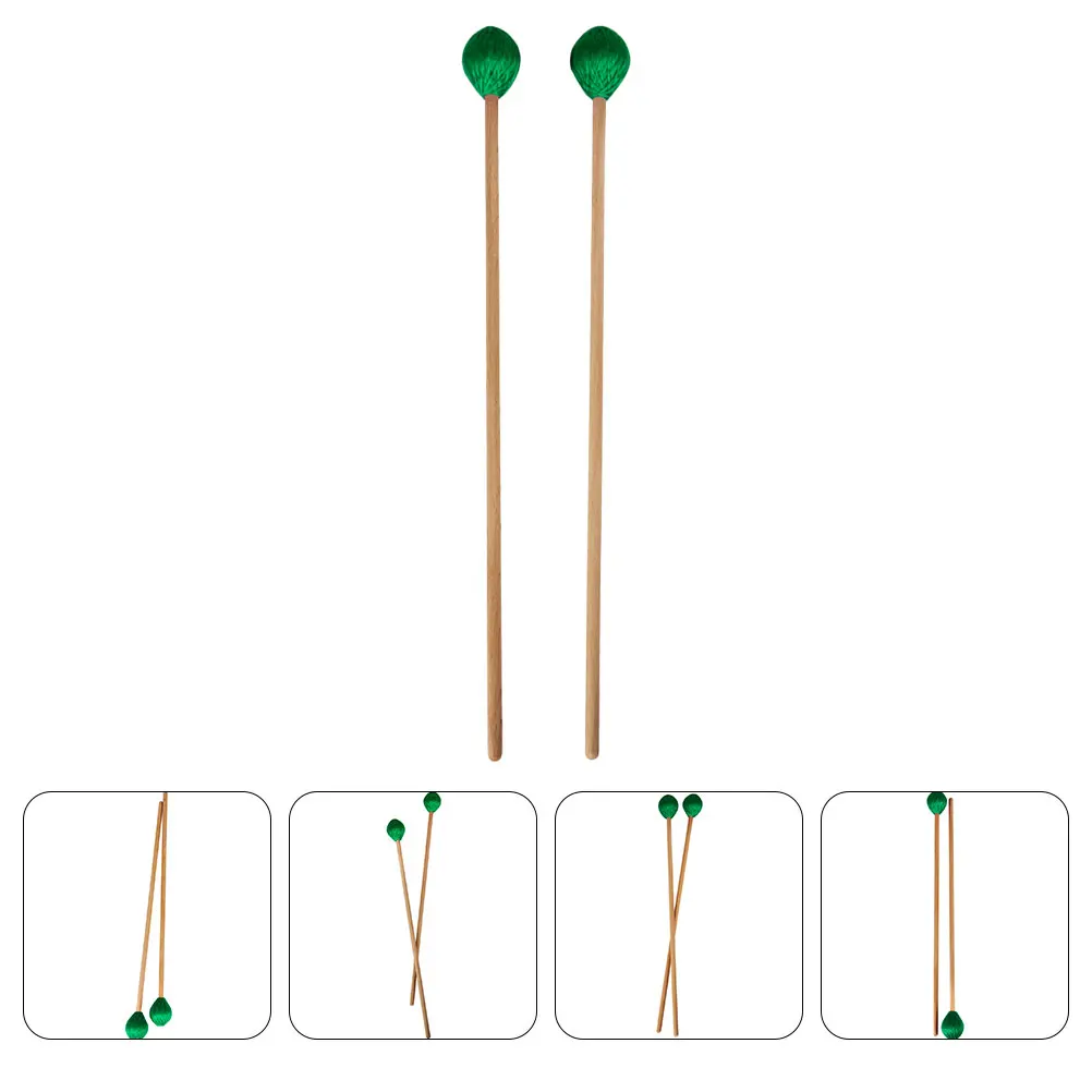 

2Pcs Marimba Mallets Exquisite Craftsmanship Xylophone Hammer Set Professional Beginner Friendly Percussion Instrument