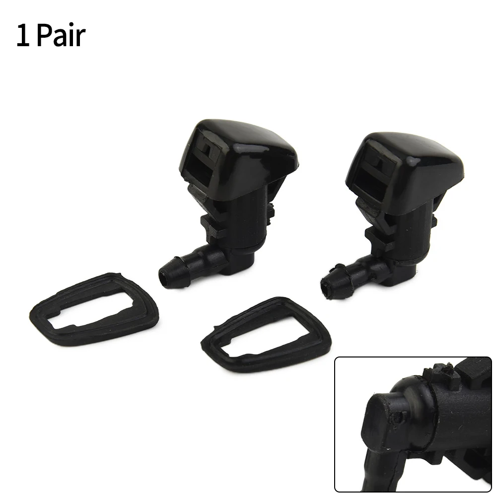 

Car Wiper Nozzles Accessories Black 1 Pair 8S4Z17603AA For Ford Focus 2008-2011 Windshield Washer Auto Hot Sale