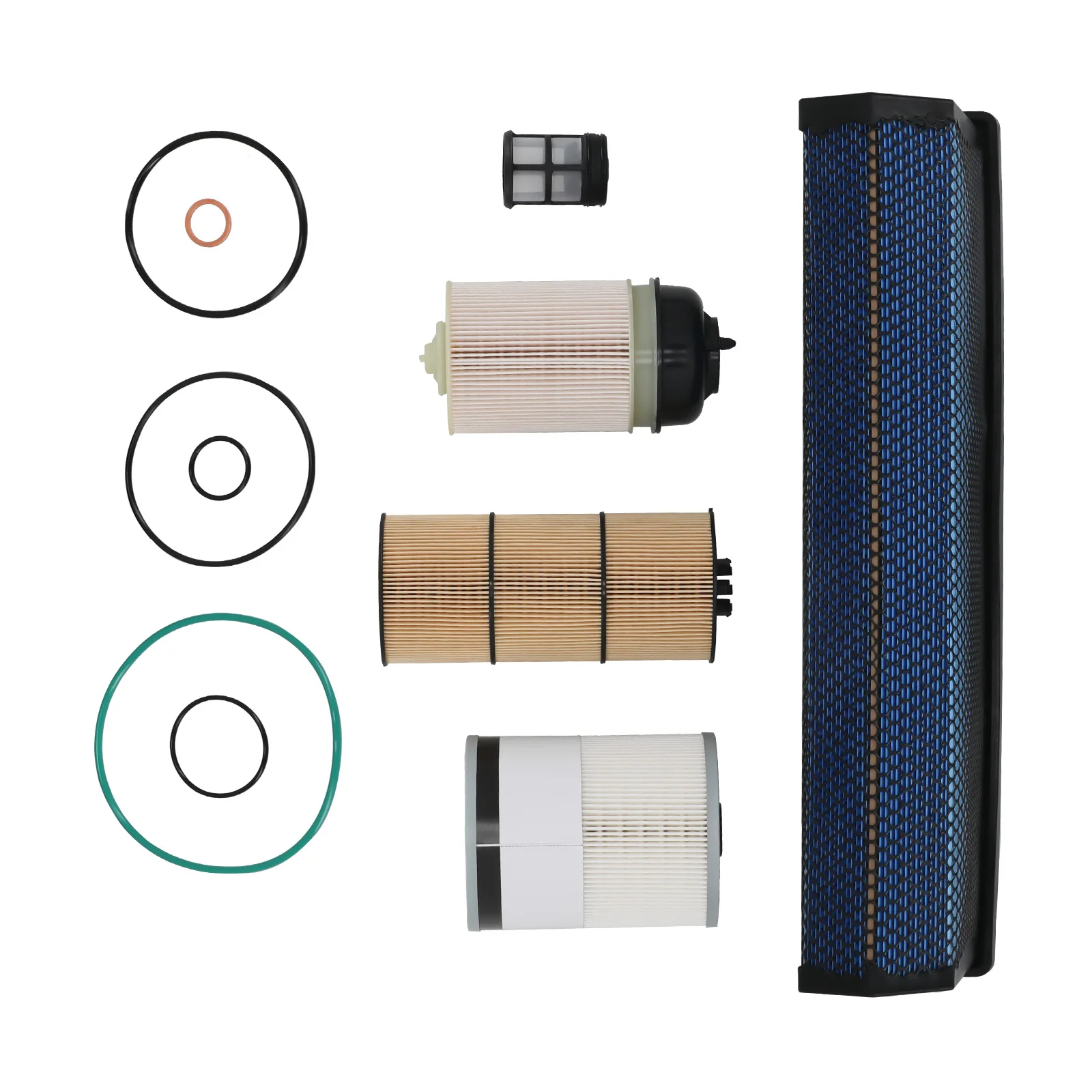 Air & Oil & Fuel Filter with Water Separator Kit For Detroit DD13 DD15 DD16  A4720921205 ABPN10GFS19915 PF9804,