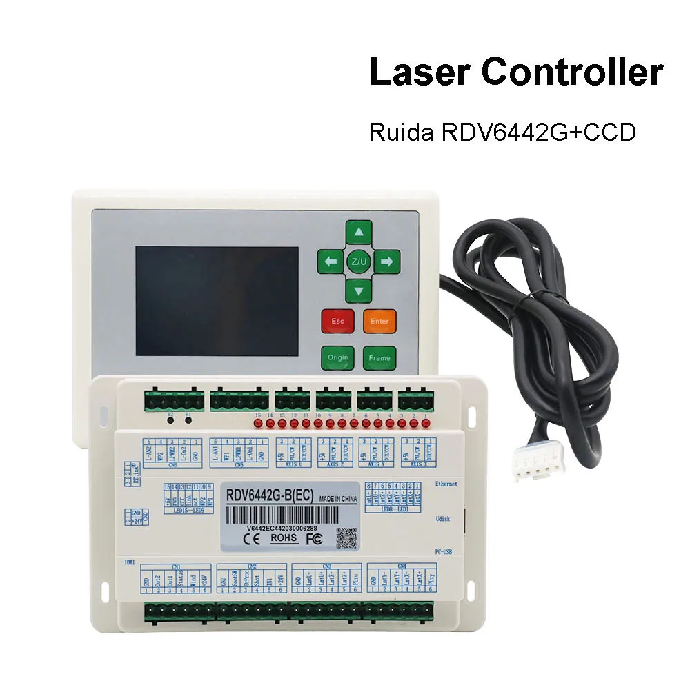 HAOJIAYI Ruida RDV6442G CCD Visual Co2 Laser Controller System for Laser Cutter Engraver Machine