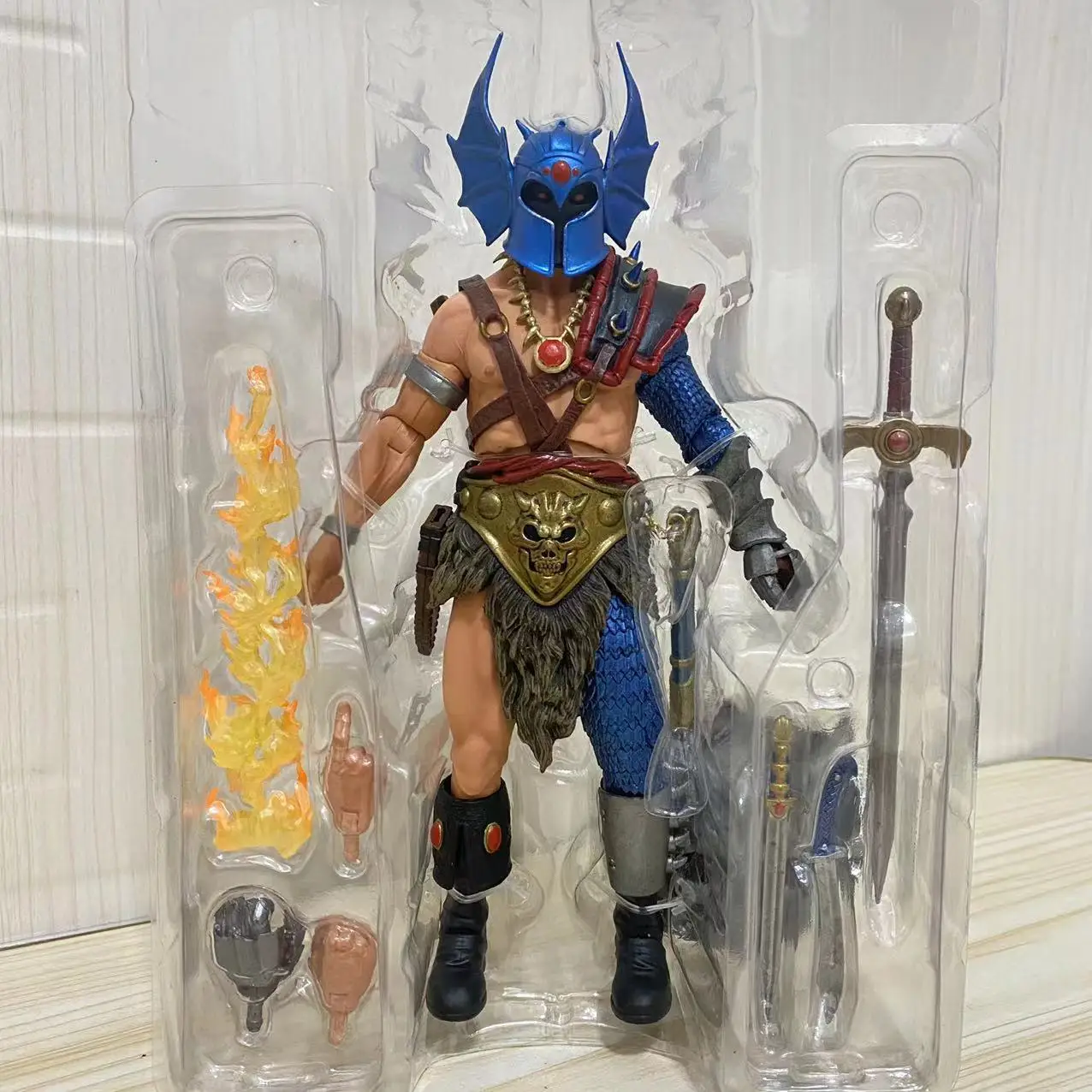 Neca Game Anime Duke Of War 7 Movable Actuion Figure 52271 Dragon And Dungeon Warduke Grimsworth Figurine Collectable Toy Gift