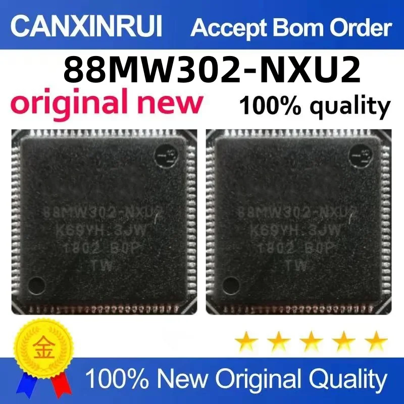 

88MW302-NXU2 QFN Package New Hot Selling Wireless Transceiver IC Chip/WiFi Chip Can be shot directly