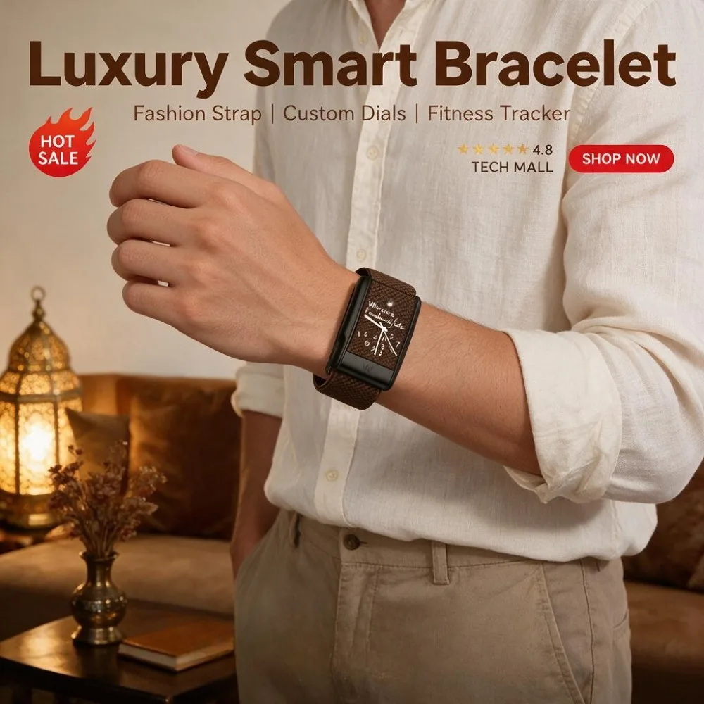 Compatible with WHOOP 5.0 Nylon Woven Stretch Replacement Wristband Sport Fitness Sleep Strap