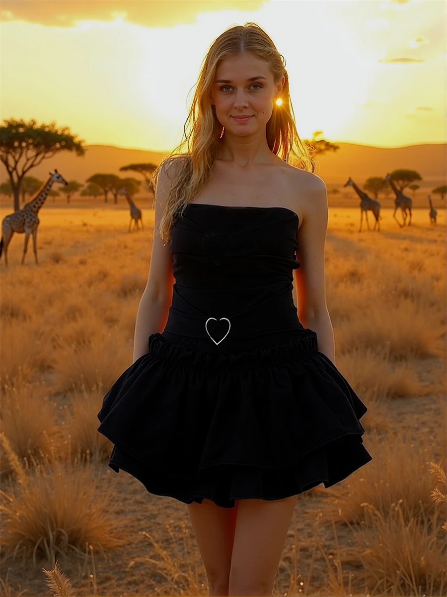 

Skirts Women High Waist Denim A-Line Design with Side Slit Casual Streetwear Comfortable Fit Perfect Summer Daily Vacation Looks