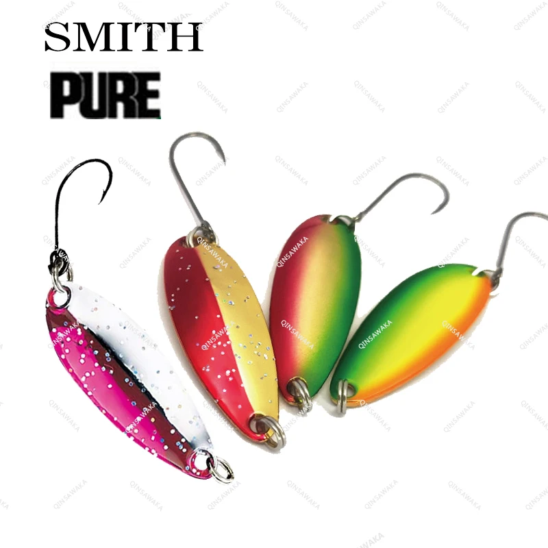 Made In Japan SMITH PURE Spinner trout model Lure Fishing Saltwater  Spinning sharp wobbling spoons spinners - AliExpress 18