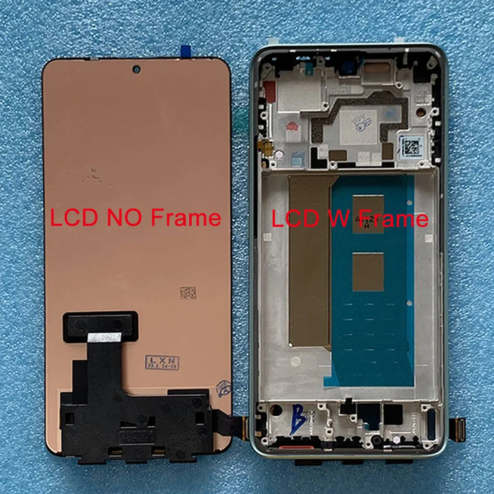 

6.67" Original Amoled For Xiaomi Redmi K60 K60 Pro LCD Screen Display Frame+Touch Panel Digitizer For Xiaomi Poco F5 Pro LCD