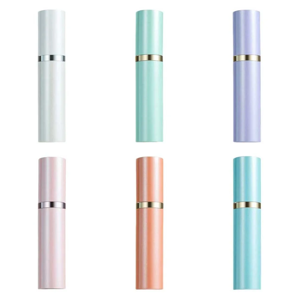 5 ml Größe Bodenfüllflasche Feiner Nebel Nano-Düse 5 ml Sprühflasche Aluminium Selbstpumpen Reisezerstäuber Unterabfüllung