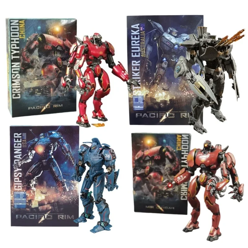 

Pacific Rim Anime Figure Striker Eureka Gipsy Danger Mech Action Figure Limited Movable Obsidian Fury Mecha Model Decor Toy Gift