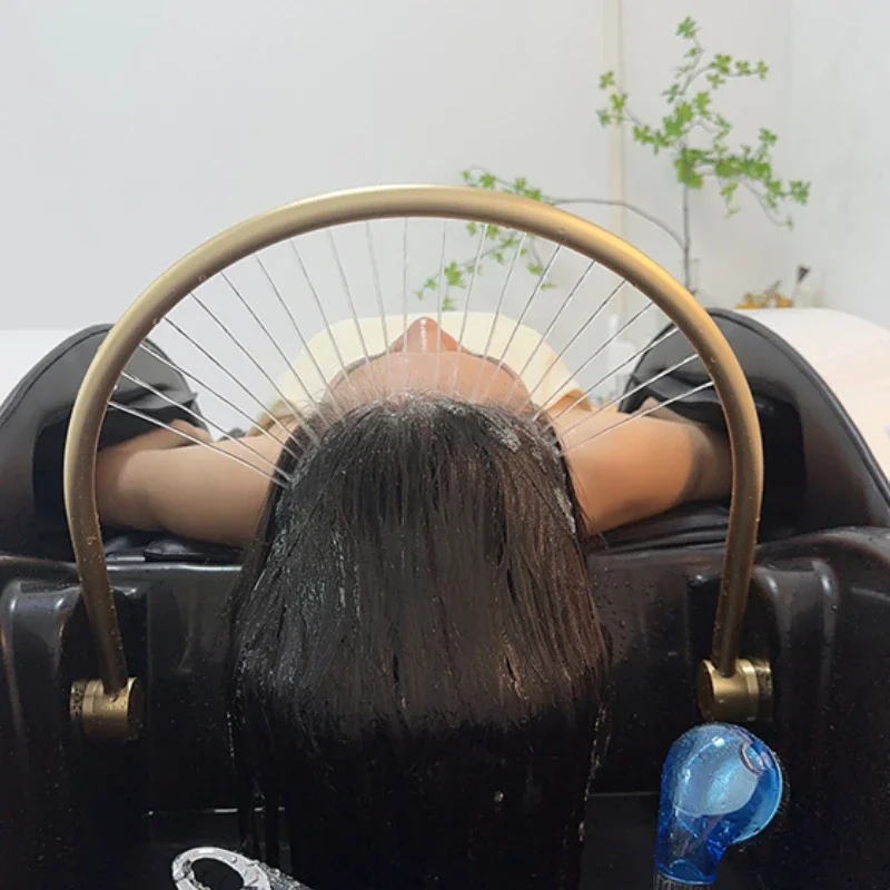 Automatic Intelligent Shampoo Chairs Massage Barber Shop Fumigation Shampoo Chairs Water Circulation Shower Chuveiro Furniture