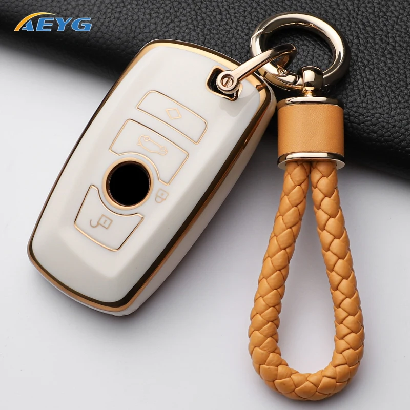 

TPU Car Key Case Cover Shell Fob For BMW 1 3 5 7 Series X1 X3 X4 X5 X6 F10 F20 F30 F34 F11 F15 F16 F25 F31 M3 M4 E34 Accessories