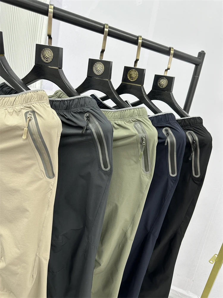 

Lightweight Elastic Casual Pants for Men Outdoor Hiking Mountain Climbing Resistant to Scratches And Wear Spring Summer