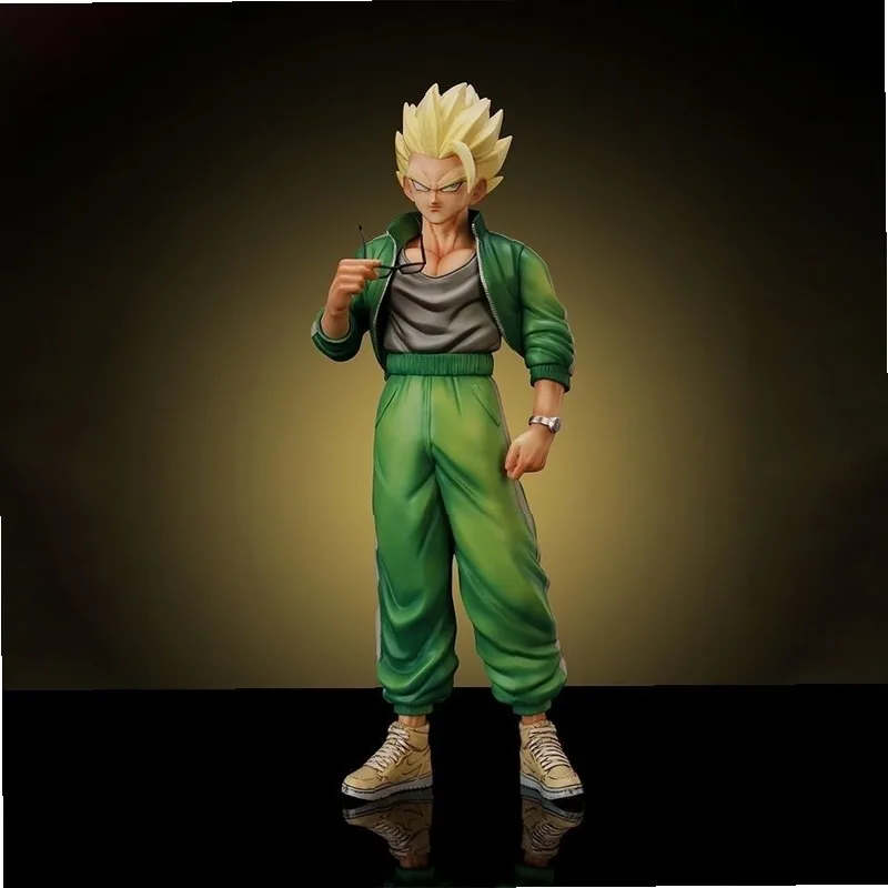 YS Anime Dragon Ball Son Gohan Figure Casual Sportswear Collectible Model Desk Decor Gift for Fans 2D