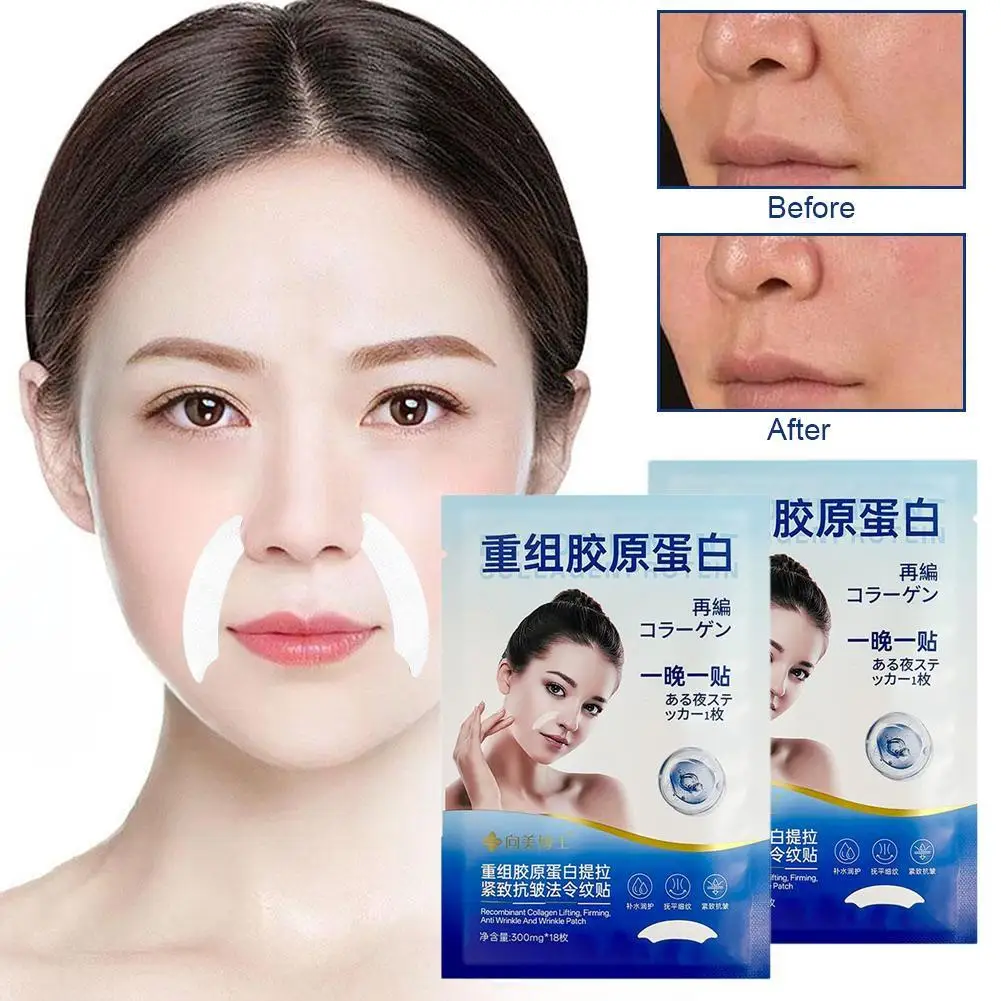 

New Facial Patches Alcohol-Free with Niacinamide Collagen Aloe Vera for Brow-Line Wrinkles Suitable for All Skin Types Care