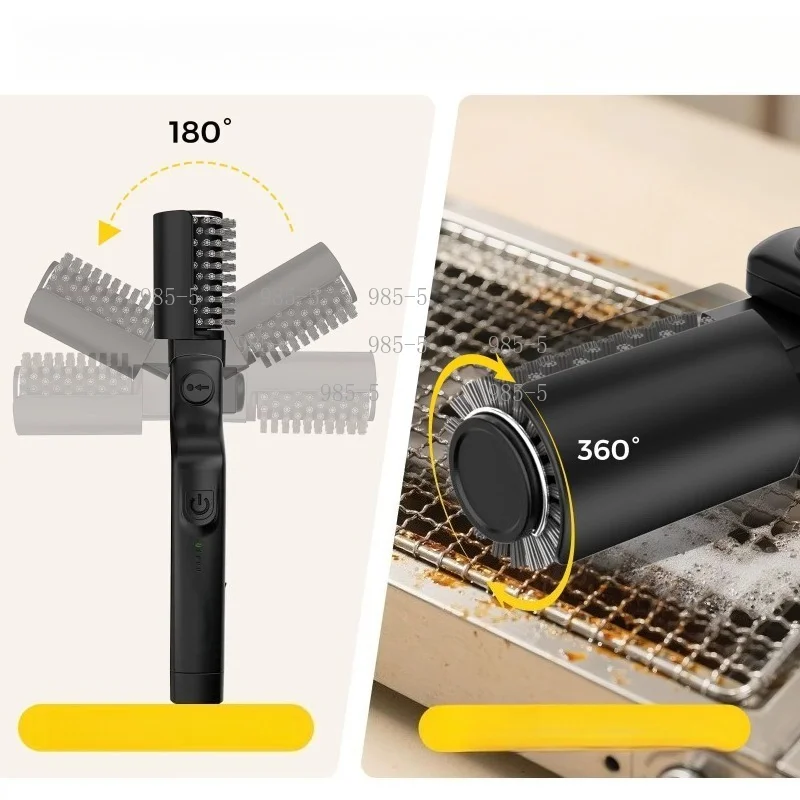 Outdoor Power Brush - منظف شواية كهربائي قوي للاستخدام الشاق،